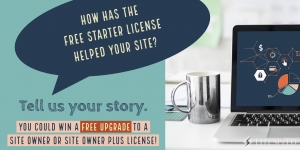Win an Upgrade to a Site Owner License!