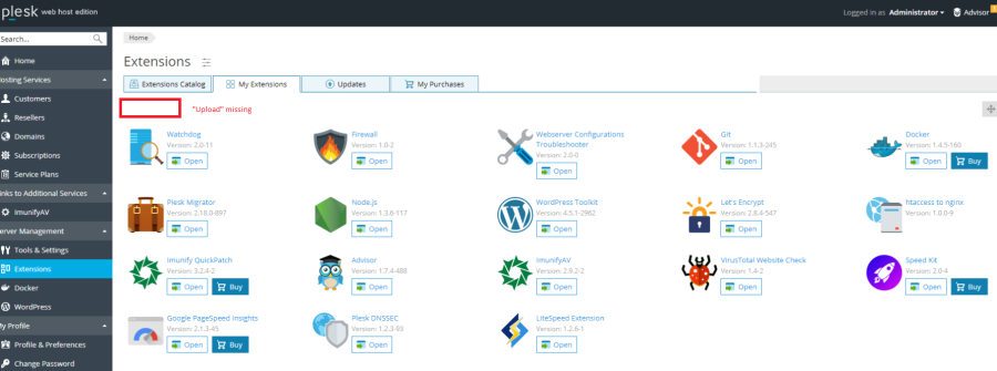 plesk-extention-upload-noshow.png